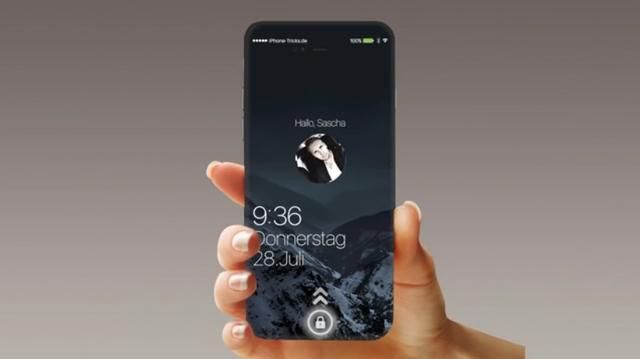 苹果iPhone8运行iOS11概念是这样子的 苹果iPhone8运行iOS11概念是这样子的