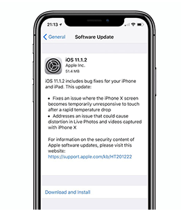 iOS 11.1.2正式版到来 修复iPhone X天冷触控失灵