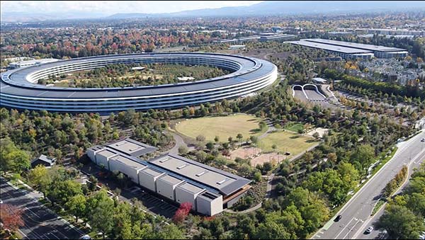 Apple Park 无人机航拍感恩节特辑